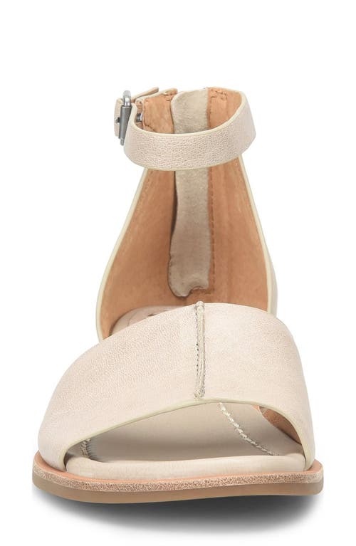 Söfft Faxyn Ankle Strap Sandal In Tapioca Grey