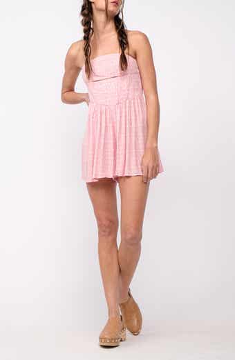 Strapless Cutout Minidress