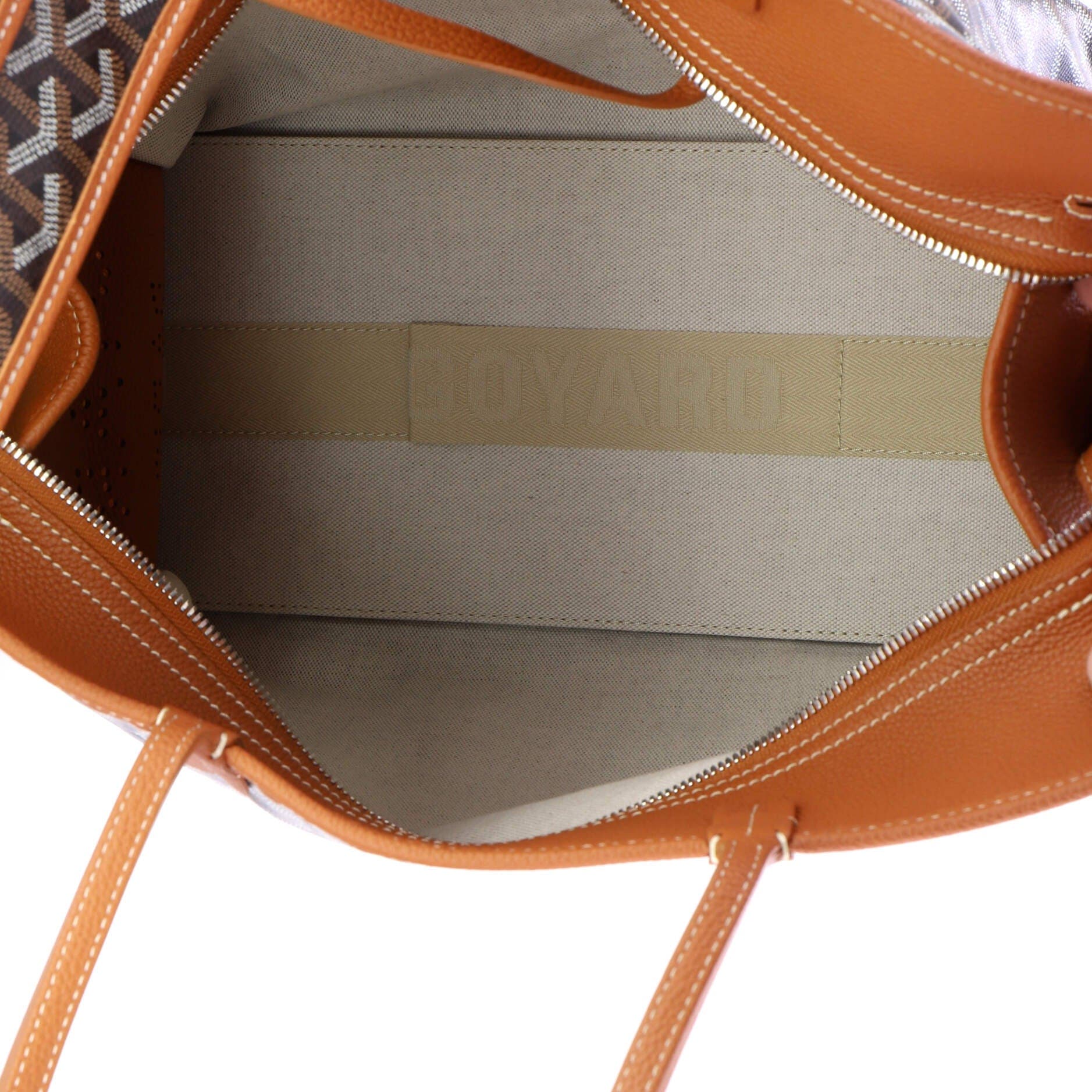 Pre-Owned Goyard Hardy Pet Carrier Coated Canvas PM, Alternate, color, Brown