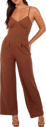 Maelle Stretch Crepe Jumpsuit