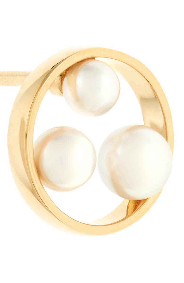 Mikimoto Pearl Stud Earrings, Alternate, color, 