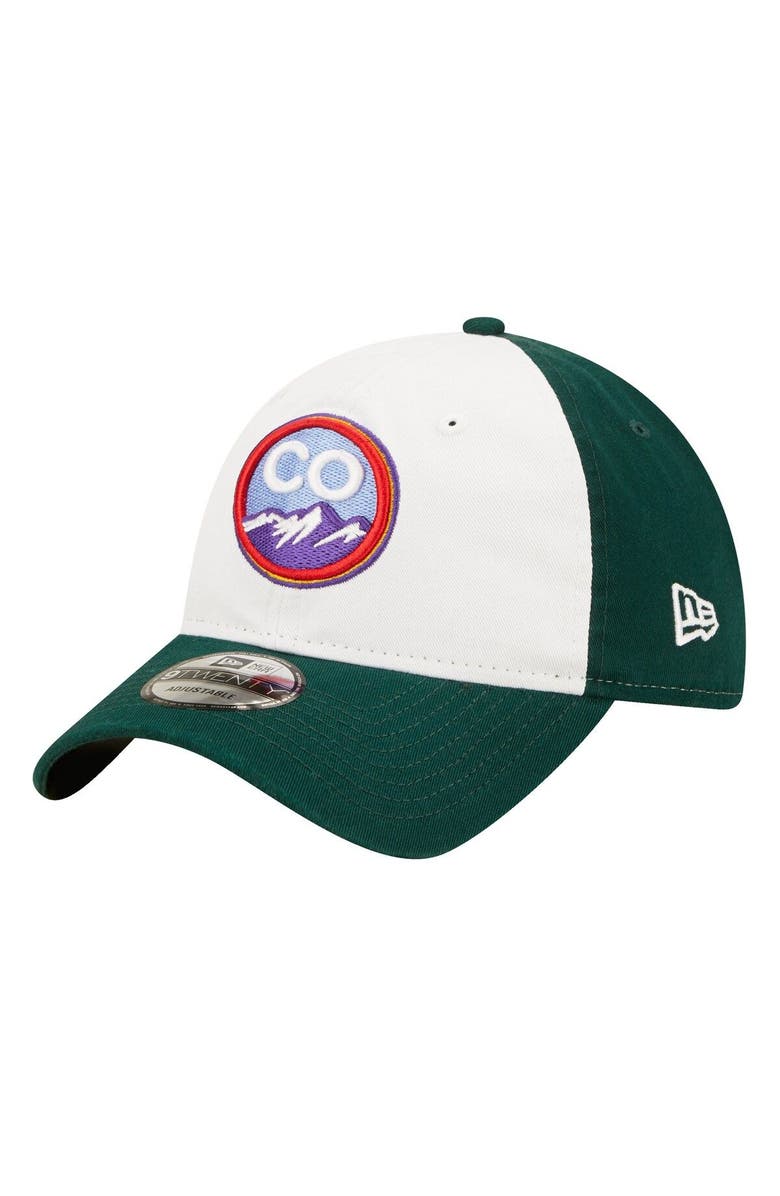 New Era Men's New Era Green Colorado Rockies 2022 City Connect 9TWENTY Adjustable Hat, Main, color, Green