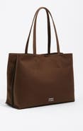Bimba y Lola Checked Nylon Chihuahua Shopper Bag