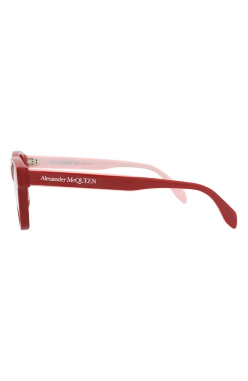 Alexander Mcqueen Mcqueen 52mm Square Optical Glasses
