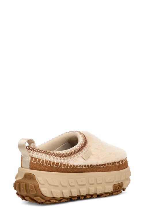 Ugg ® Venture Daze Genuine Shearling Platform Slip-on Shoe In Neutral