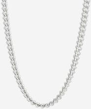 7879 Baby Filed Curb Chain Necklace