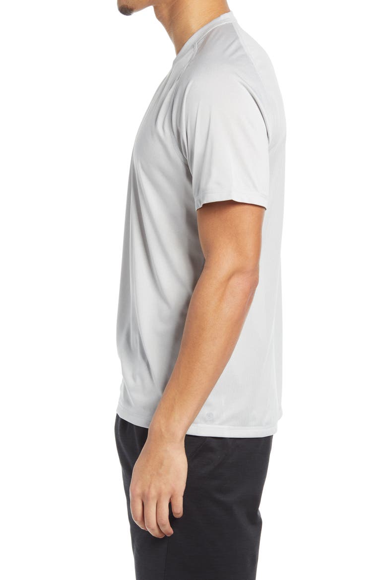 Performance T-Shirt, Alternate, color, GREY MICRO MELANGE