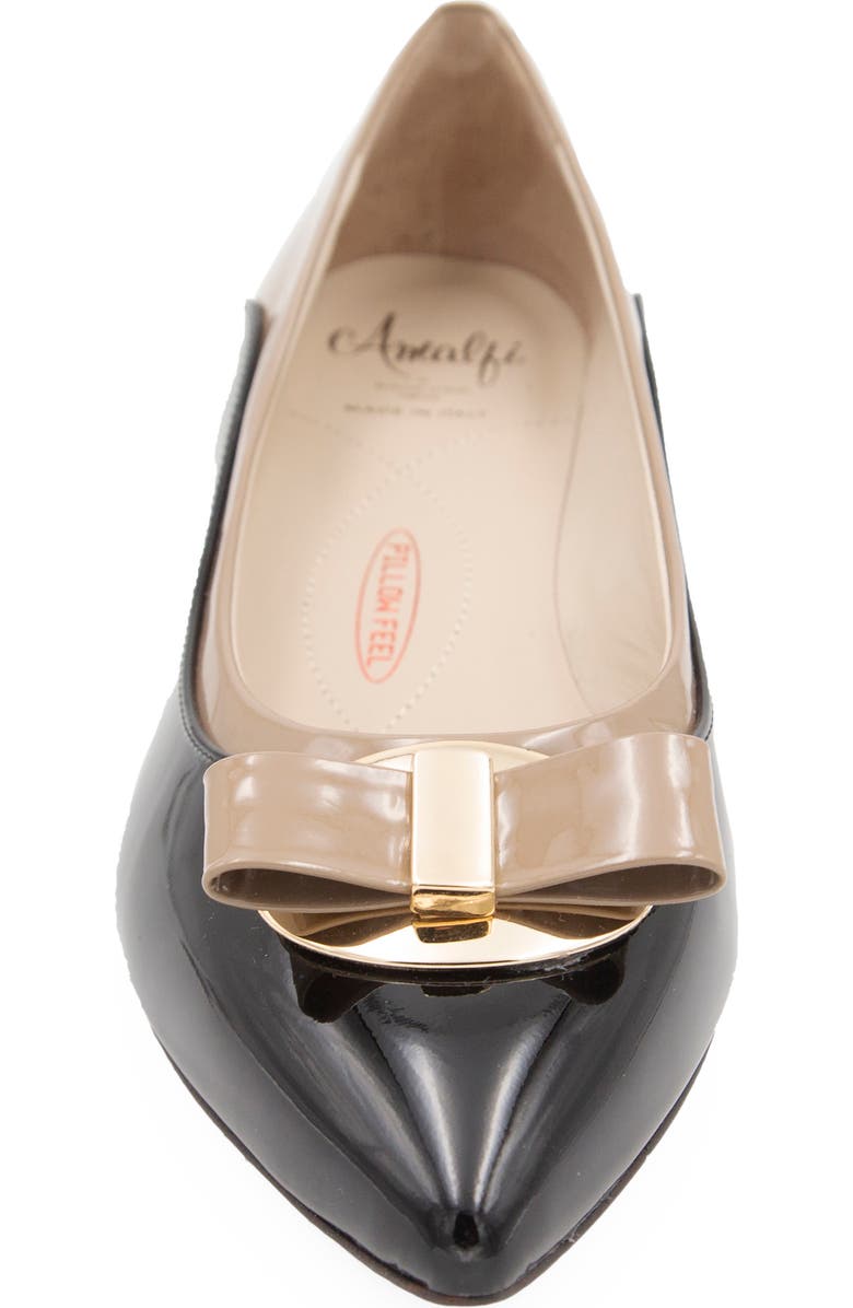 Amalfi by Rangoni Ariete Pointed Toe Kitten Heel Pump, Alternate, color,