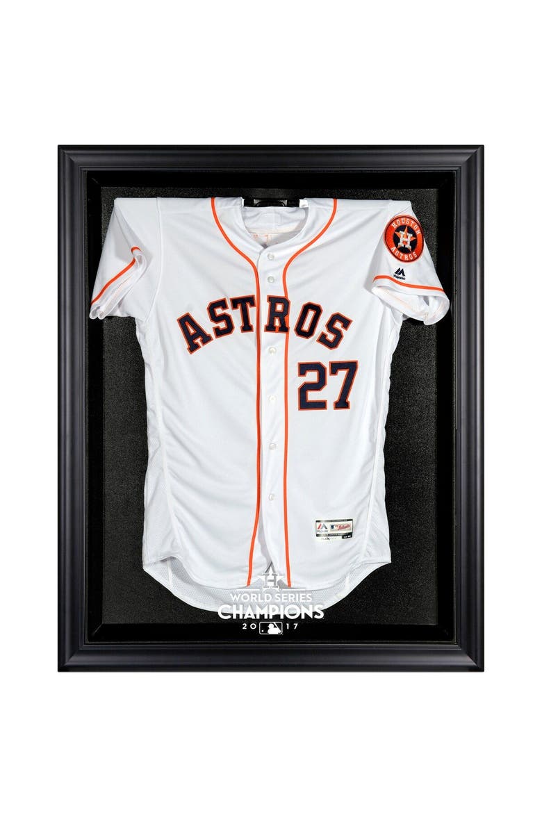 FANATICS AUTHENTIC MOU ASTROS BLACK WS17 CHAMPS FR JERSEY DISPLAY CASE COLCAS, Main, color, 