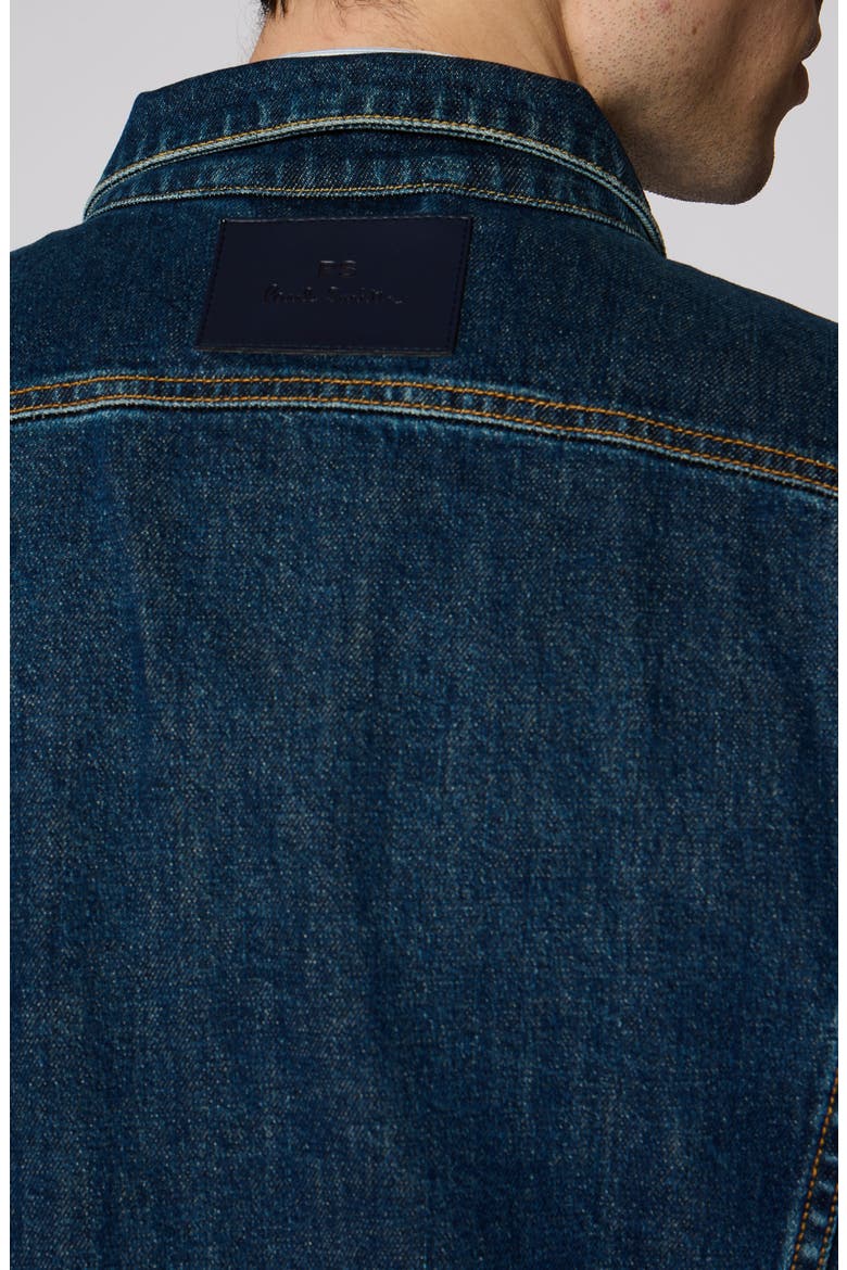Western Denim Jacket, Alternate, color, VINTAGE