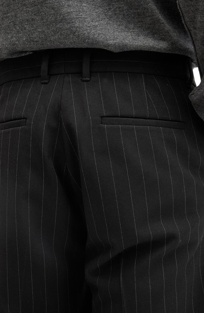AllSaints Heddon Pinstripe Slim Fit Trousers, Alternate, color,