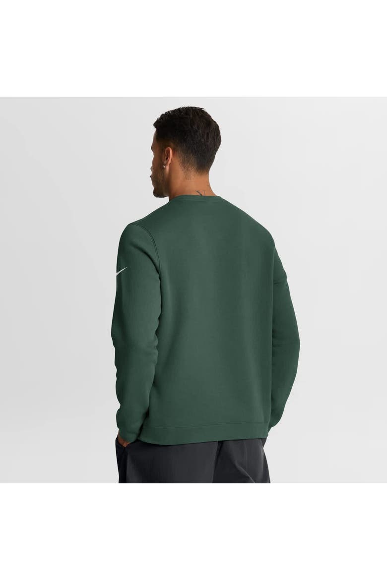 Men's Nike Green Green Bay Packers Primetime Club Fleece Pullover Sweatshirt, Alternate, color, Green