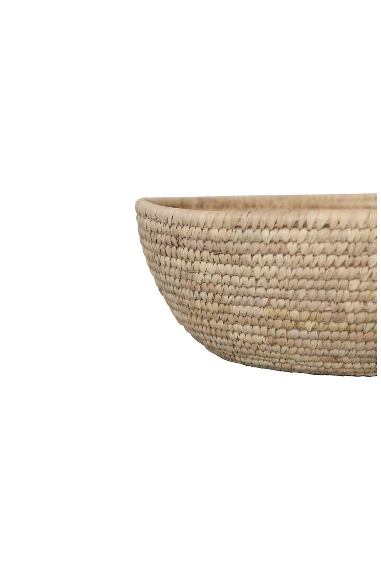 Jumbo Palm Bowl, Alternate, color, NATURAL