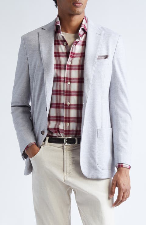 Cotton Jersey Blazer