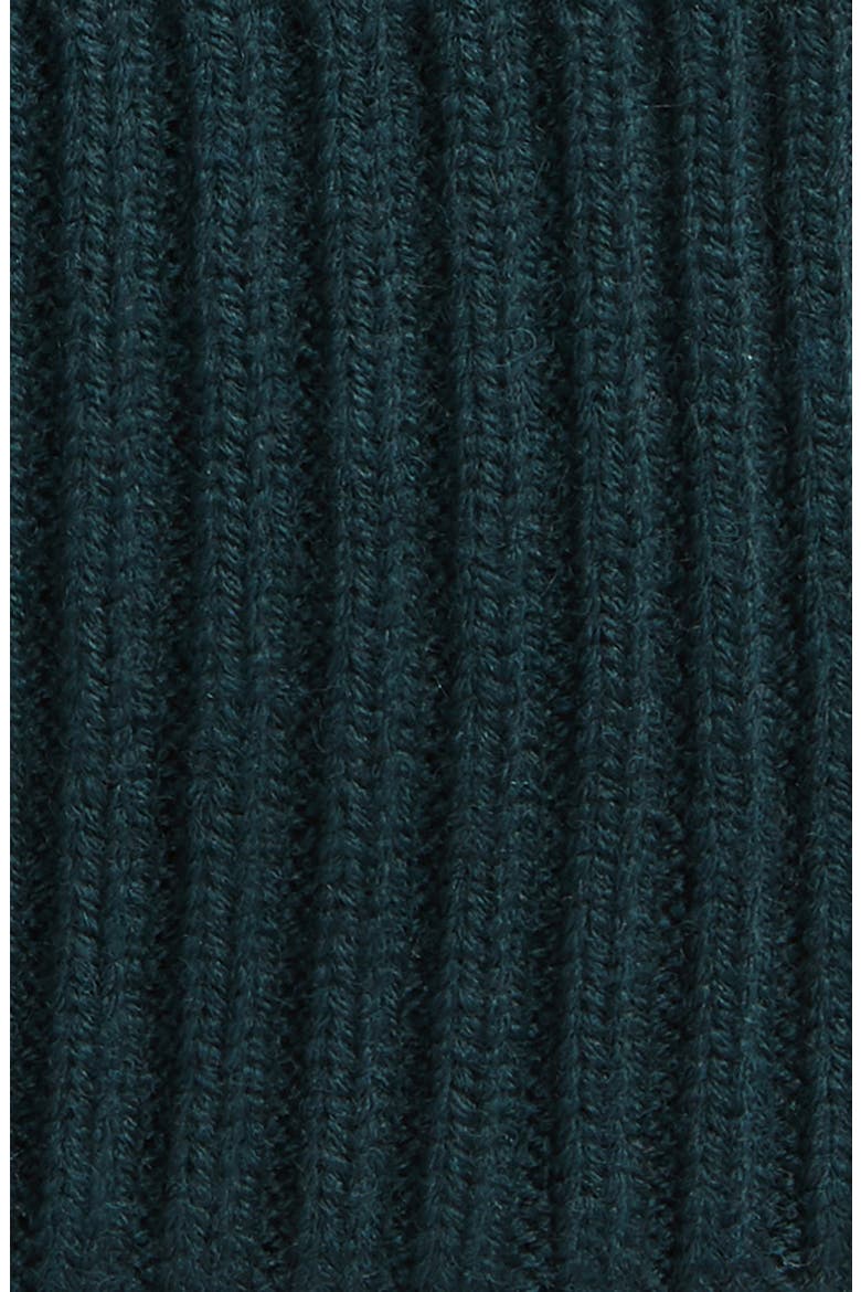 Travelling Ribbed Beanie, Alternate, color, ATTITUDE BLUE
