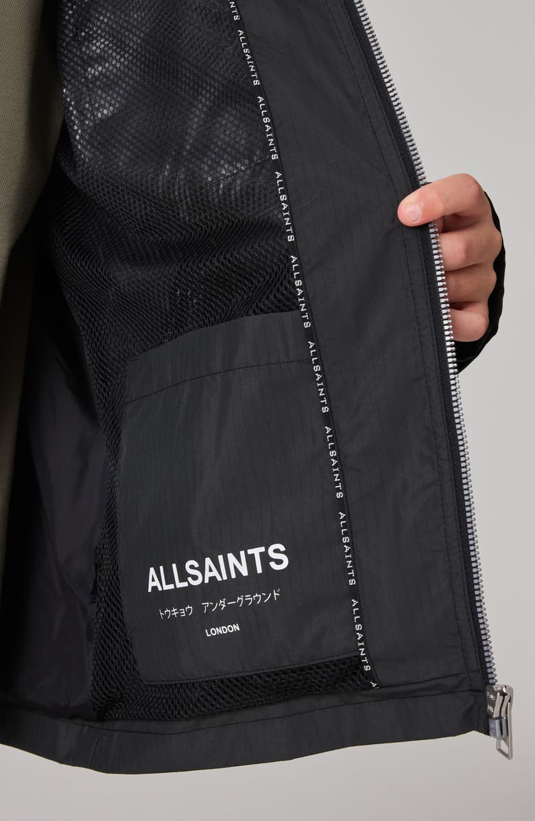 smALLSAINTS by ALLSAINTS Kids' Logo Hooded Jacket, Alternate, color, 