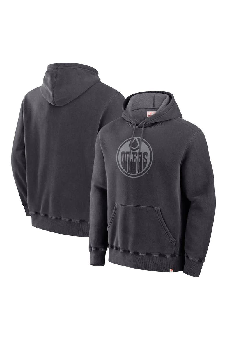 Men's Fanatics Black Edmonton Oilers Made in Canada Pullover Hoodie, Main, color, Black