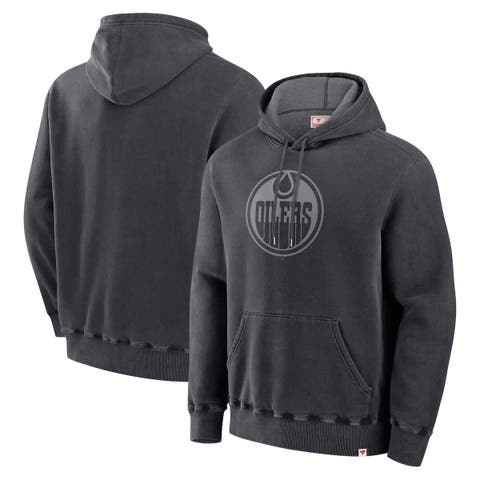 Men's Fanatics Black Edmonton Oilers Made in Canada Pullover Hoodie