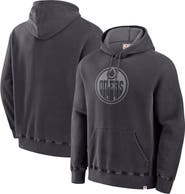 FANATICS Men's Fanatics Black Edmonton Oilers Made in Canada Pullover Hoodie