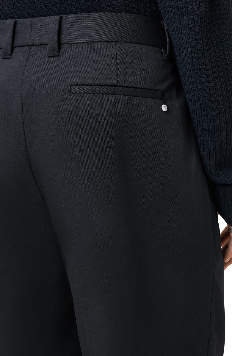 AllSaints Tanner Relaxed Fit Flat Front Twill Pants, Alternate, color, 