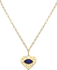 EYE CANDY LOS ANGELES Justine Mood Stone Pendant Necklace