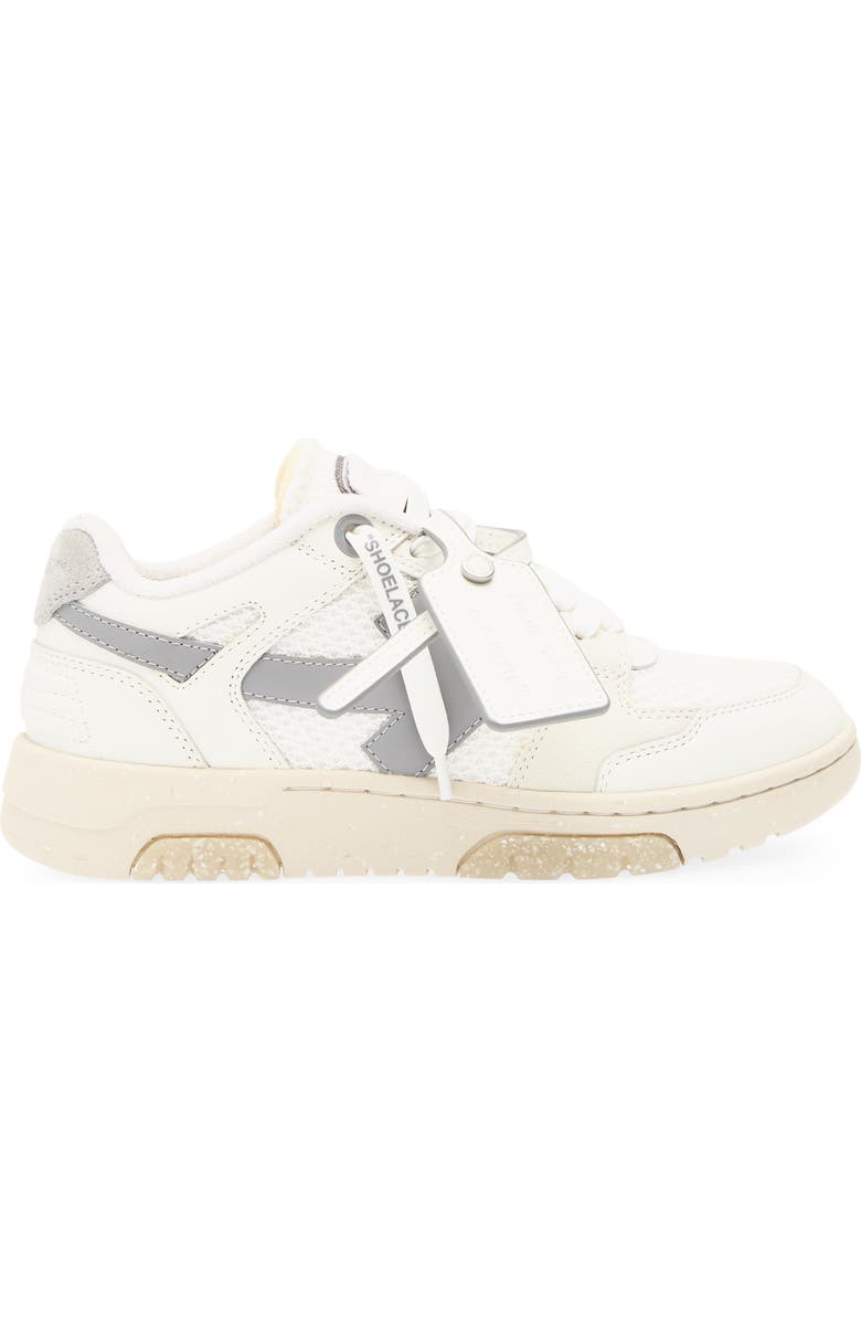 Off-White Slim Out of Office Sneaker, Alternate, color, White - Grey
