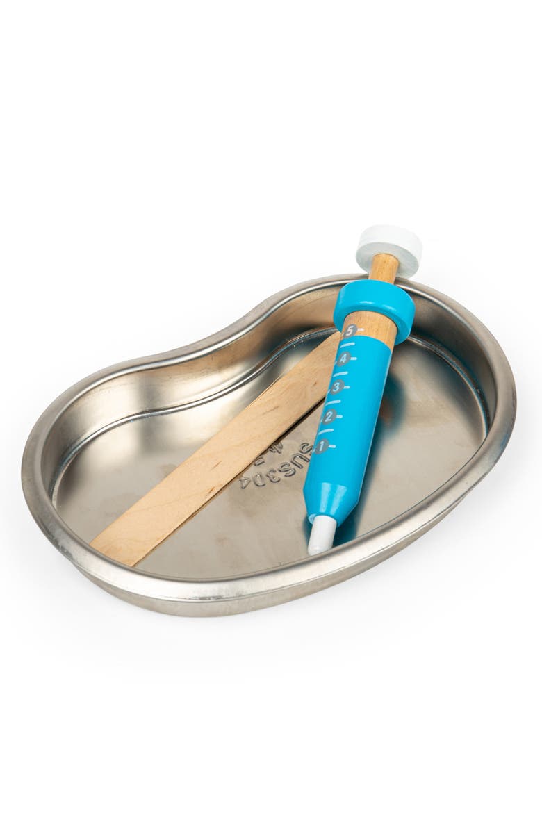 Bigjigs Toys Dentist Set, Alternate, color, Blue