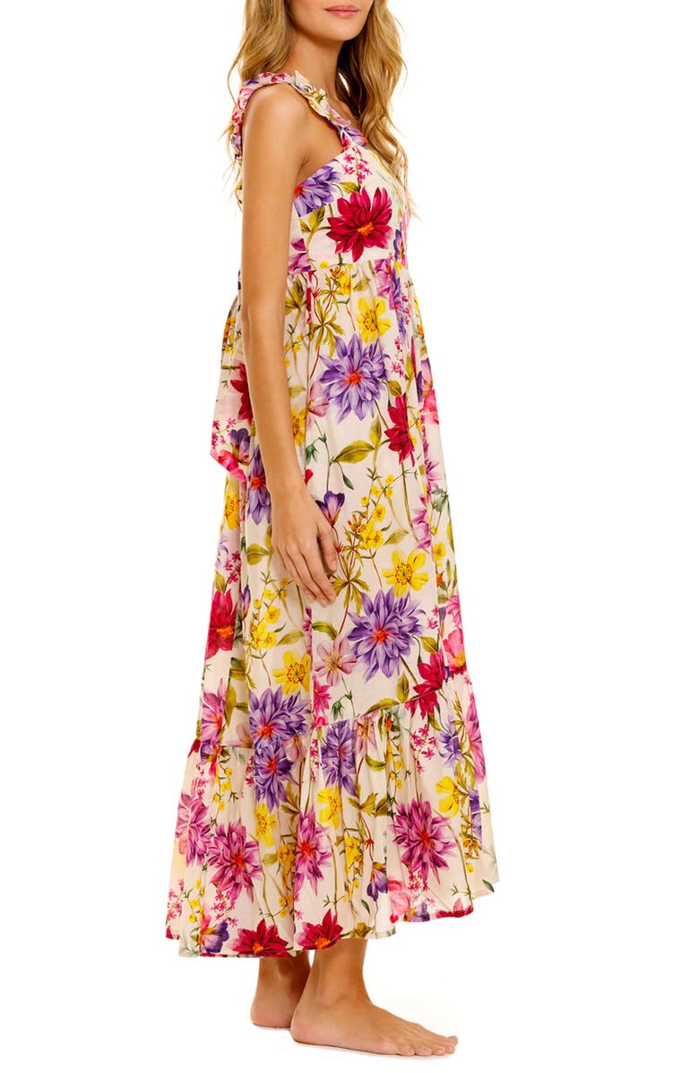 The Lazy Poet Mika Wind Flower Cotton Nightgown, Alternate, color, Wind Flower