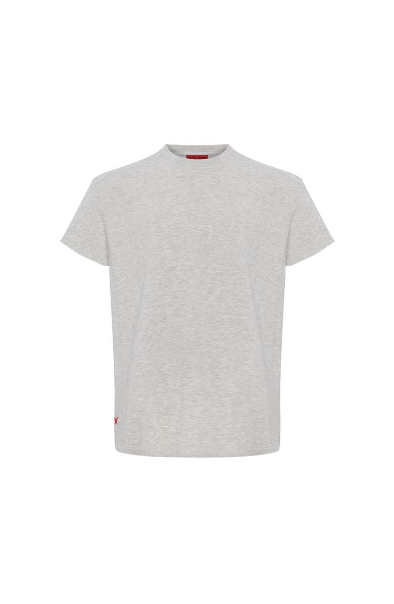 PCFG Cotton Tshirt With Emboss Print, Main, color, Grey