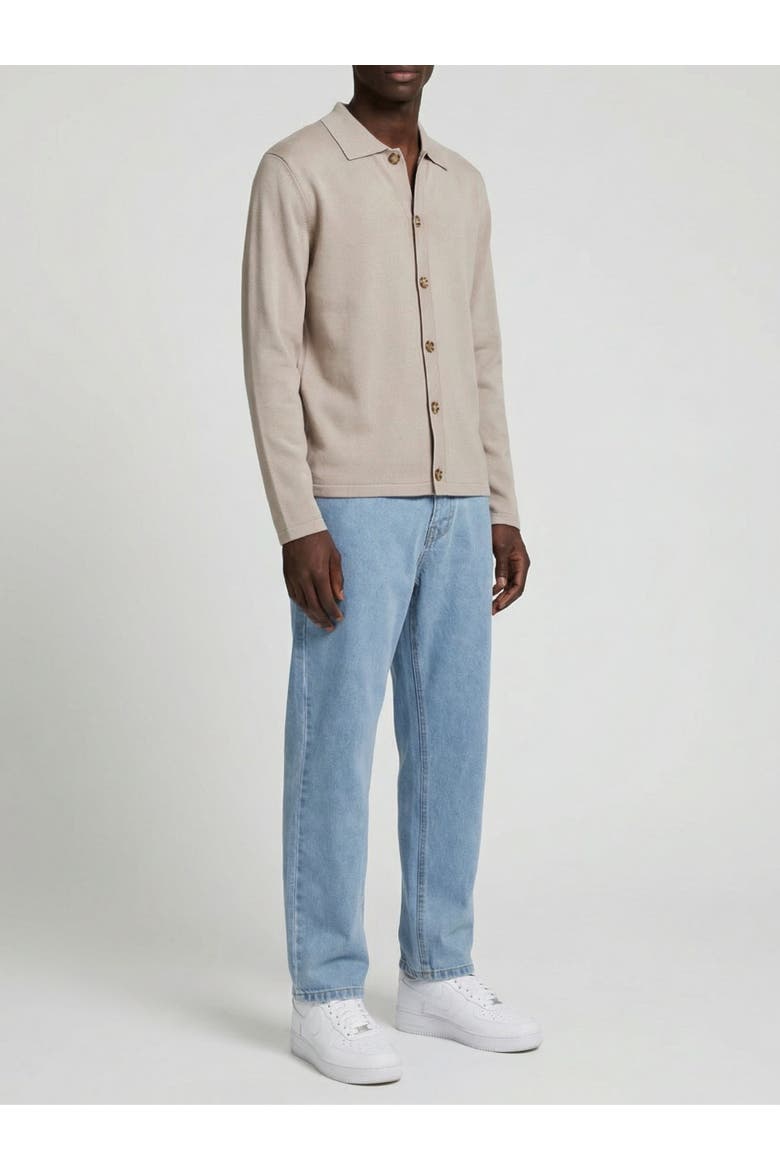 Milano Knit Button Front Cardigan, Alternate, color, Sand