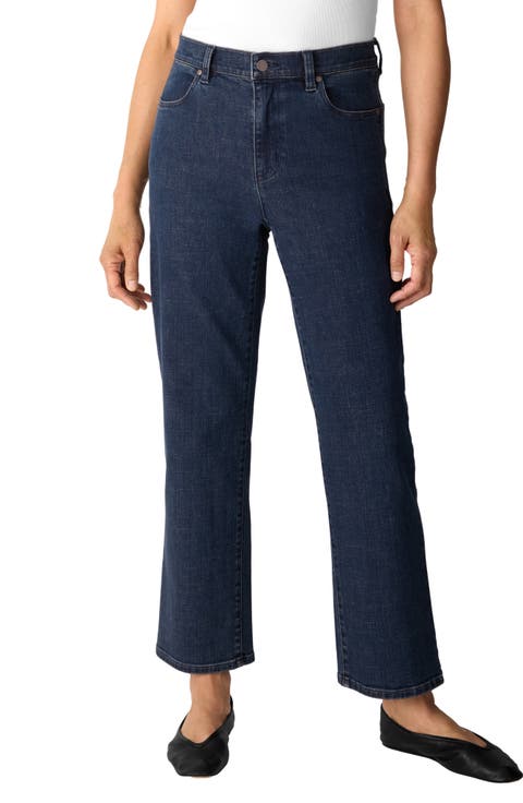 Straight Ankle Jeans
