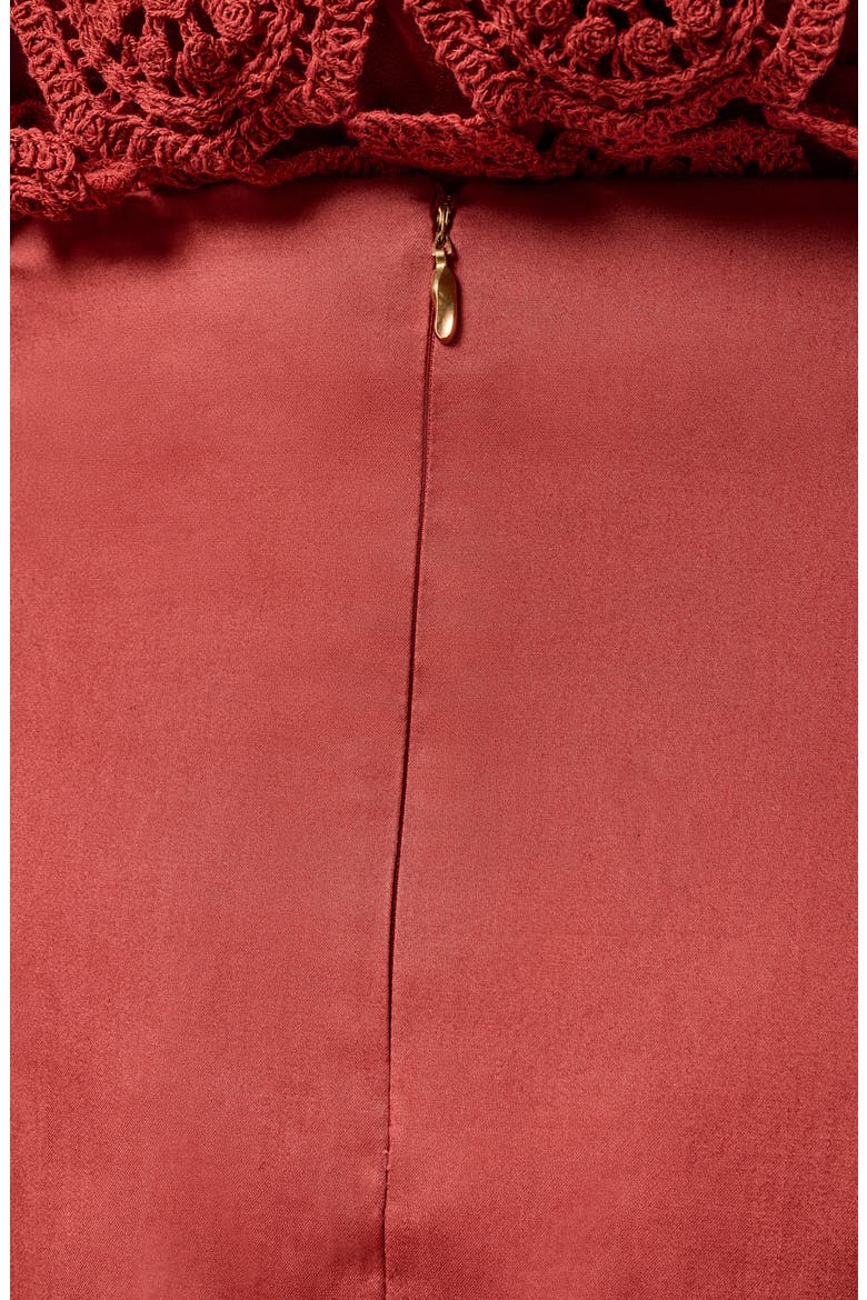 Pleated A-Line Skirt, Alternate, color, SUNBAKED
