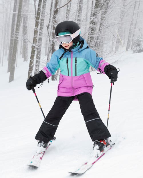 Deux Par Deux Two-piece Teknik Snowsuit With Jacket And Solid Pant In Multi