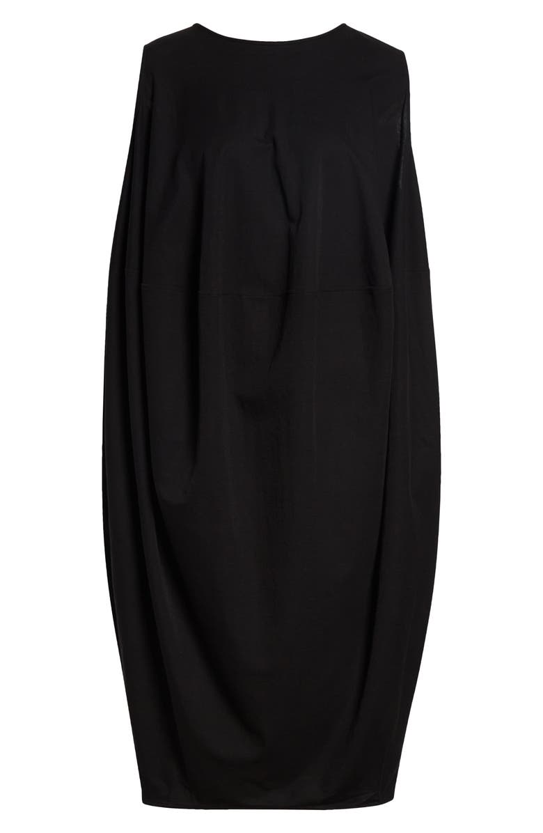 MELITTA BAUMEISTER Cocoon Midi Dress, Main, color, Black