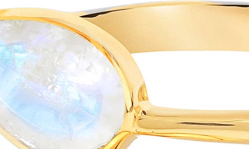 Ys Gems Gemstone Bypass Ring In Multi