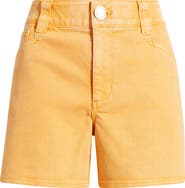 Wit & Wisdom Skyrise Dolphin Hem Denim Shorts