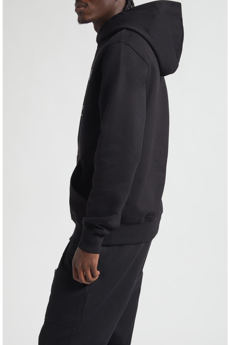 Concepts Organic Cotton Graphic Hoodie, Alternate, color, BLACK