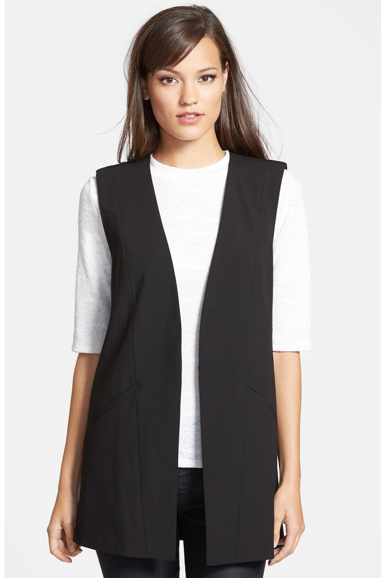Streamline Vest, Main, color, BLACK