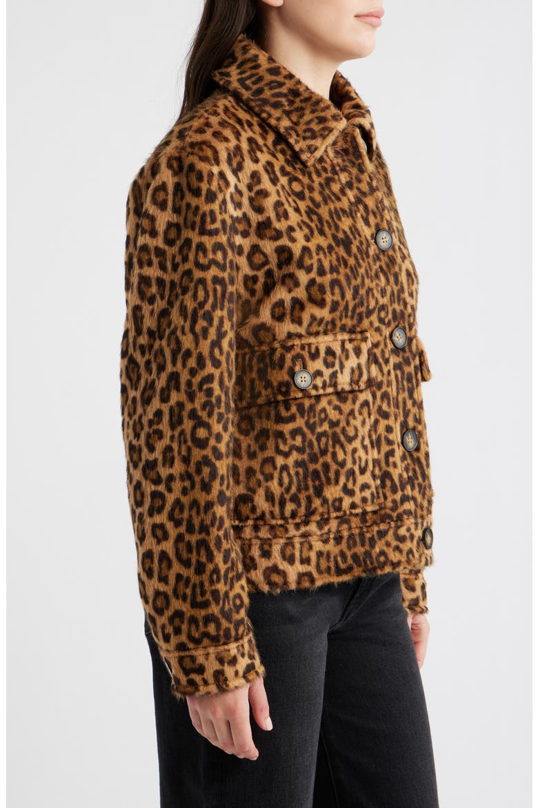 Leopard Print Jacket, Alternate, color, LEOPARD