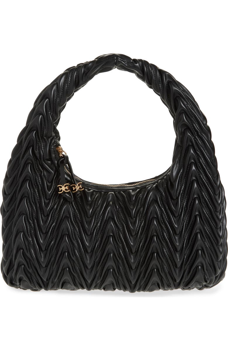 Sam Edelman Ari Quilted Leather Hobo Bag, Main, color,