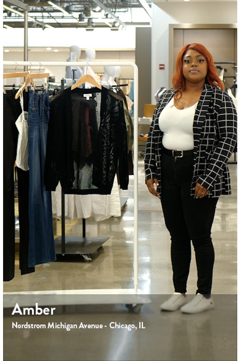 Open Stitch Front Cotton Cardigan video