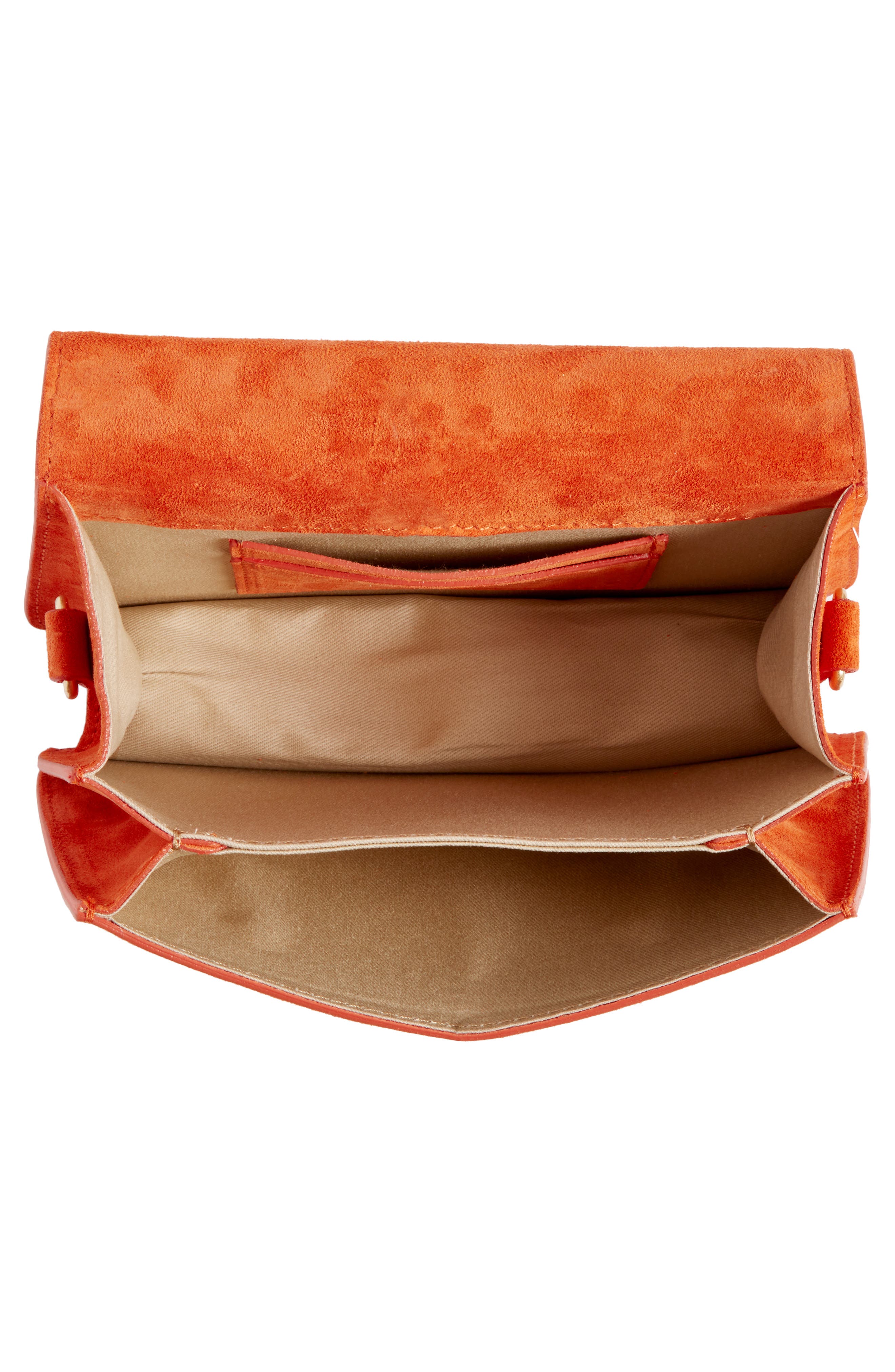 FRAME Le Signature Small Leather Crossbody Bag, Alternate, color, 