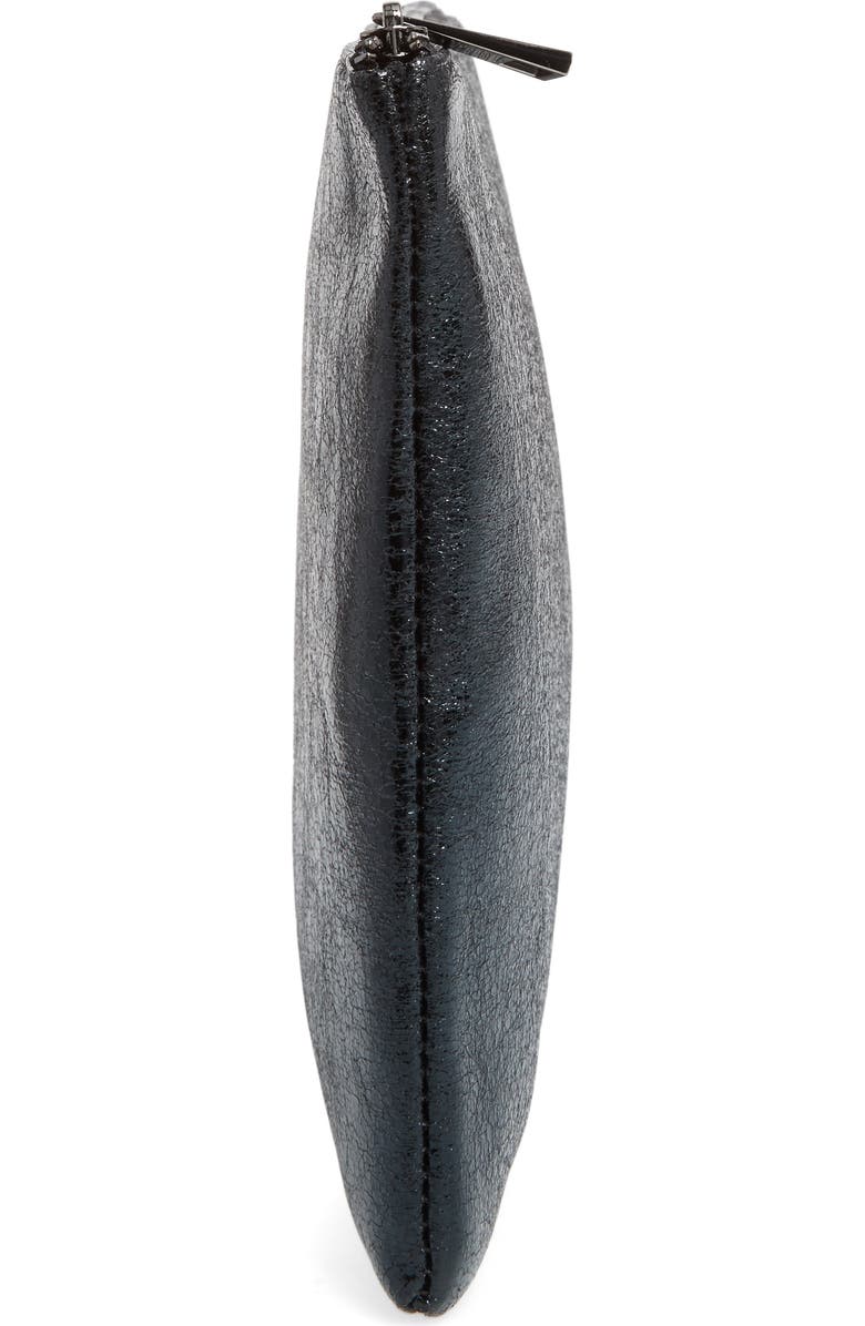 BP. Faux Leather Large Zip Pouch, Alternate, color,