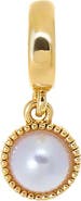 BY ADINA EDEN Pearl Bezel Charm
