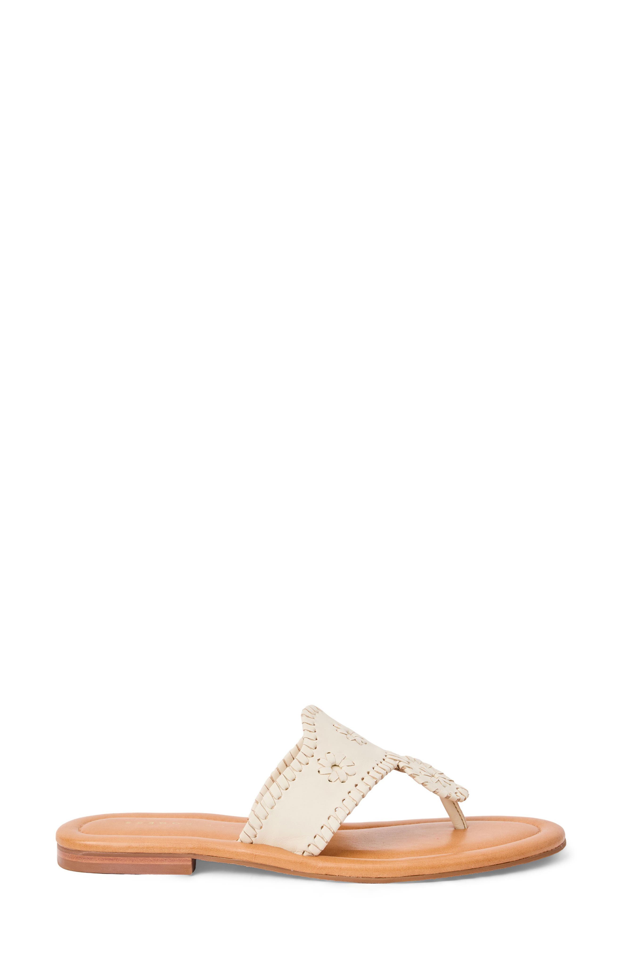 Jacks III Water Resistant Flip Flop, Alternate, color, IVORY