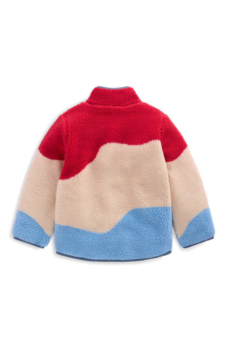 Kids' Colorblocked Fleece Jacket, Alternate, color, COLOURBLOCK