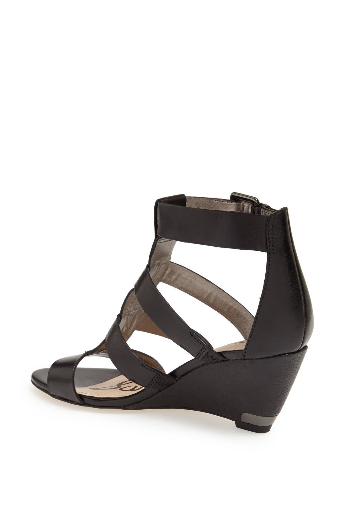 Sam Edelman 'Sabrina' Wedge Sandal, Alternate, color, 