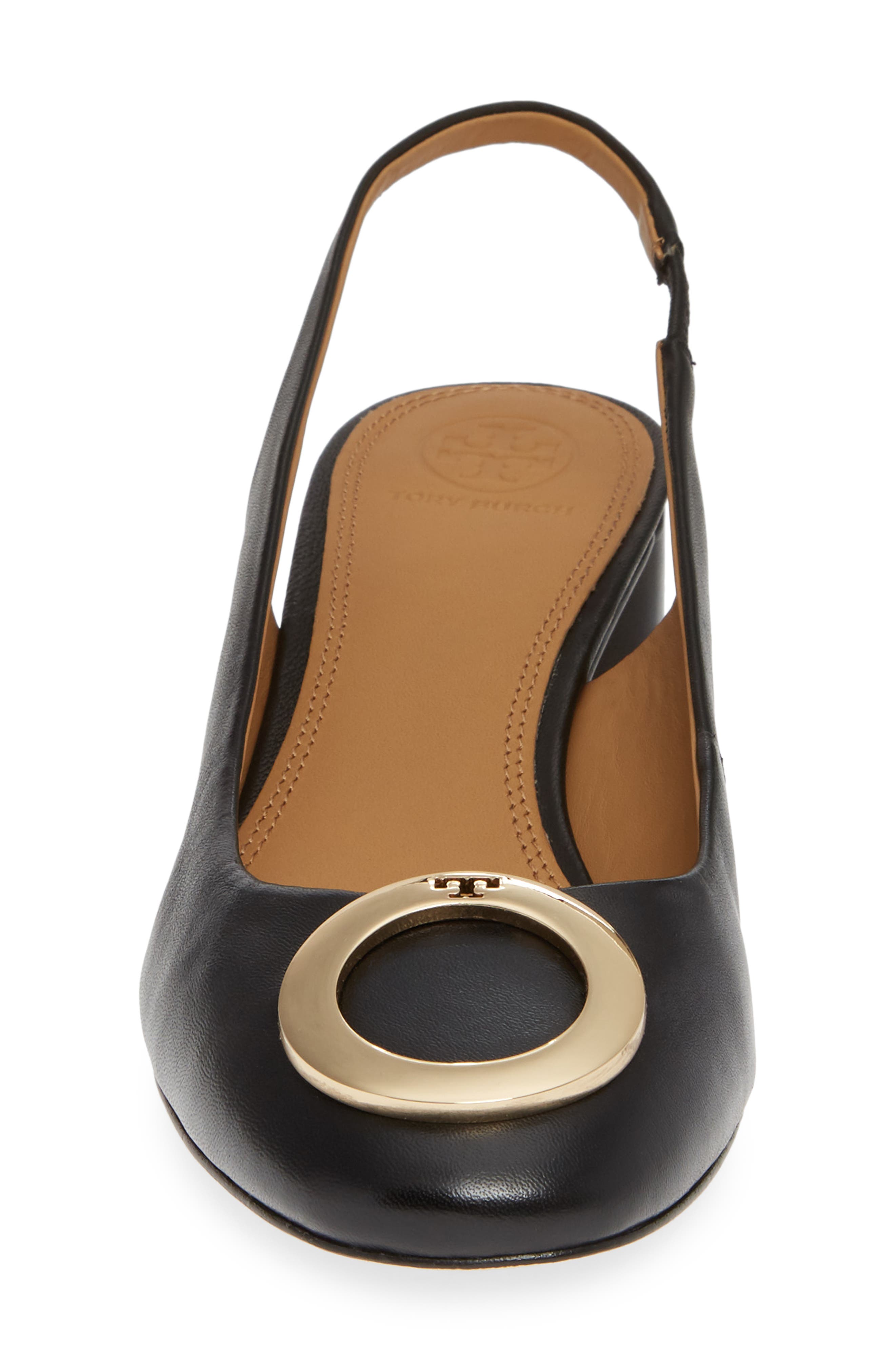 Caterina Slingback Pump, Alternate, color, BLACK