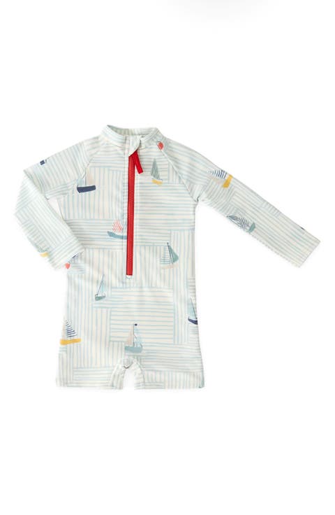 Kids
 Long Sleeve One-Piece Rashguard Swimsuit (Baby 
Toddler)