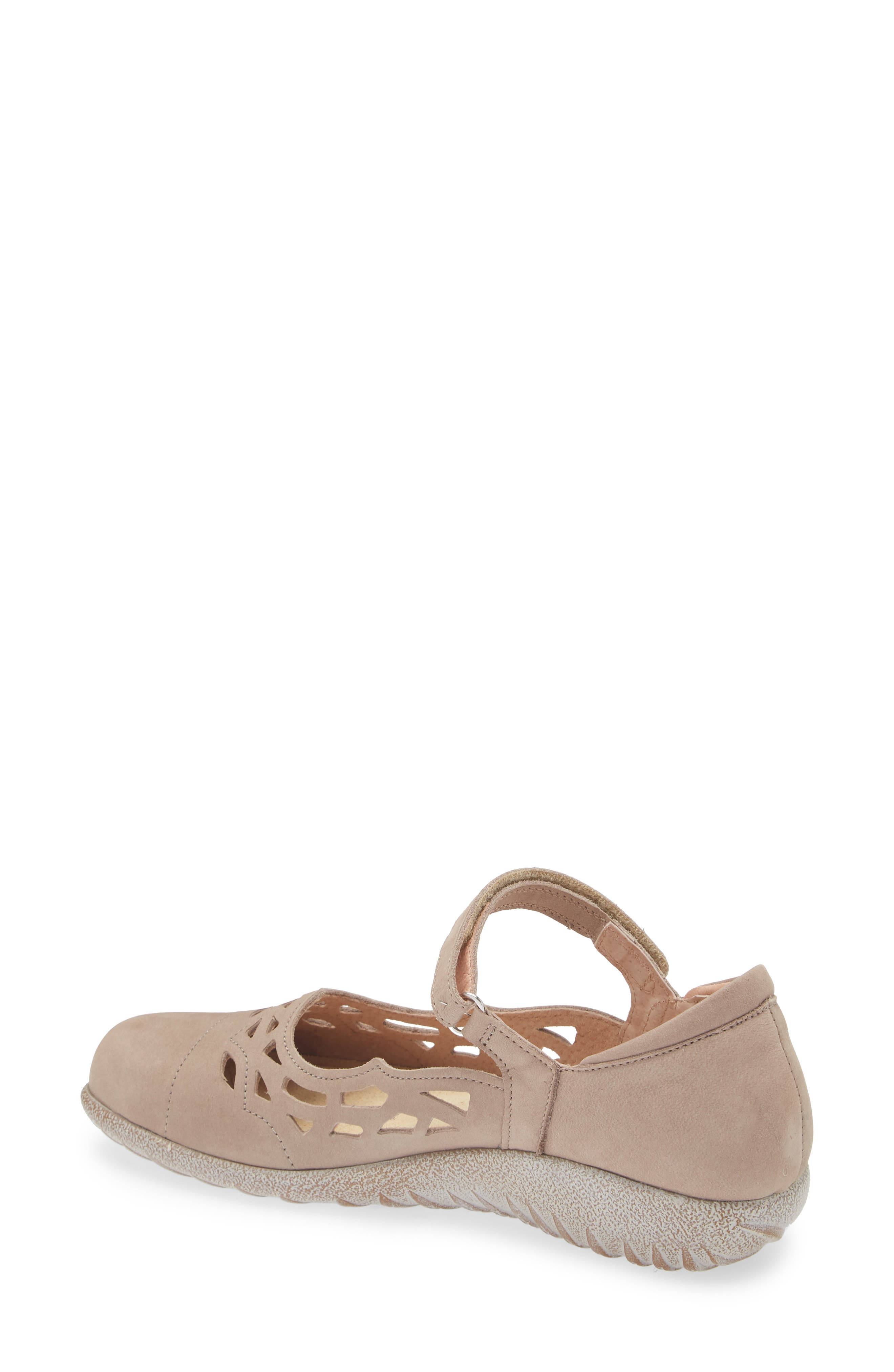 Agathis Mary Jane Flat, Alternate, color, STONE NUBUCK